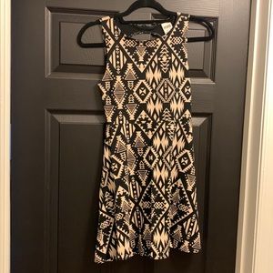 Black and White Dress